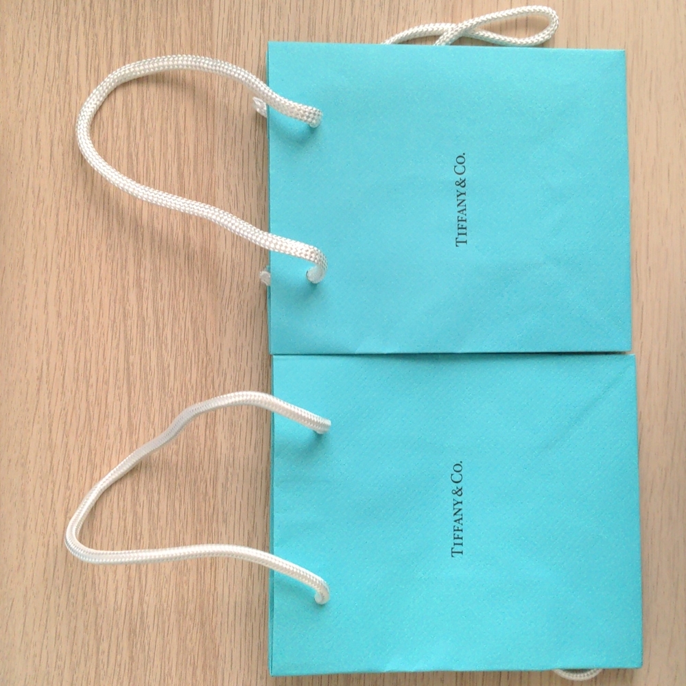 Tiffany & Co. Gift Shopping Bags (2)